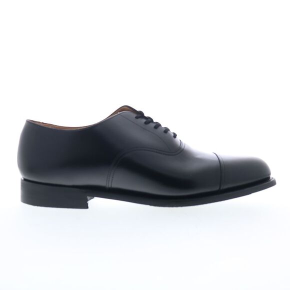 Hitchcock Mens Oxford Calf Black Shoes (NWT)